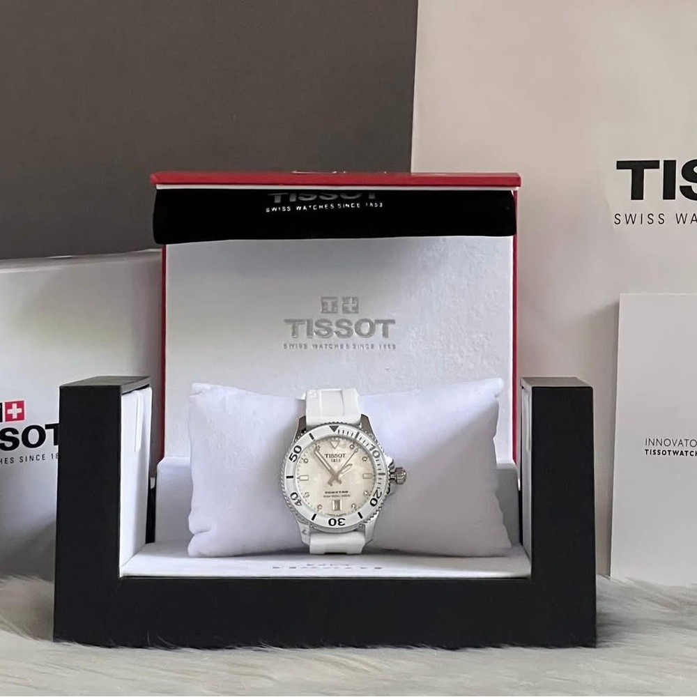 💰SOLD - T120.210.17.116.00 - Tissot Women’s Seastar 1000 36MM - Picture 12 of 13